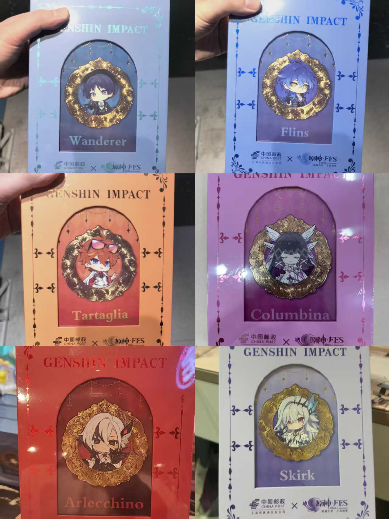 Wax Seal Stamp Set - [Official Merch] in Stock Genshin Impact