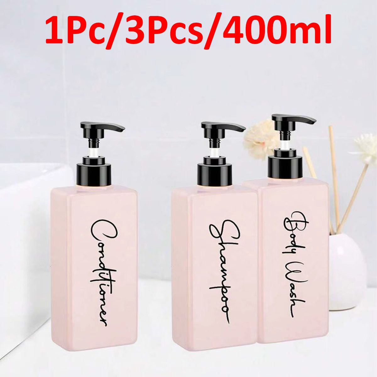 3-Pack 400ml Soap Dispenser wi – обзор и цена Gel Refill Pack
