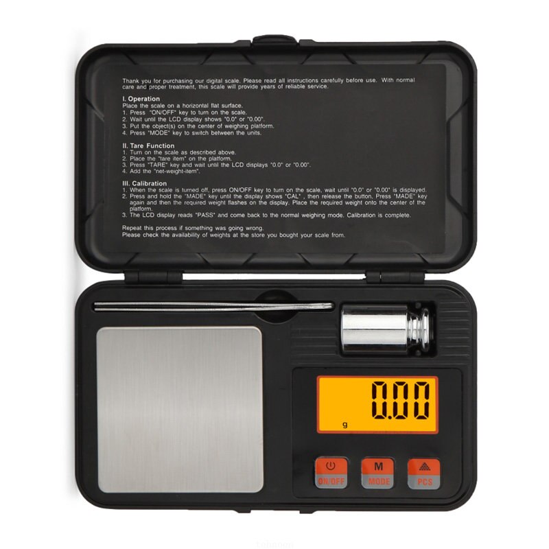 Digital Mini Scale 200g/0.01g  – обзор и цена Tape Dispenser Weighted