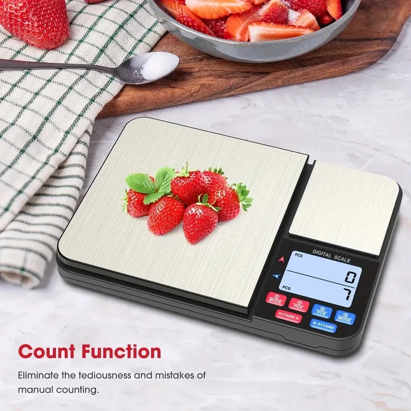 1pc Digital Kitchen Scale for  – обзор и цена Tape Dispenser Weighted