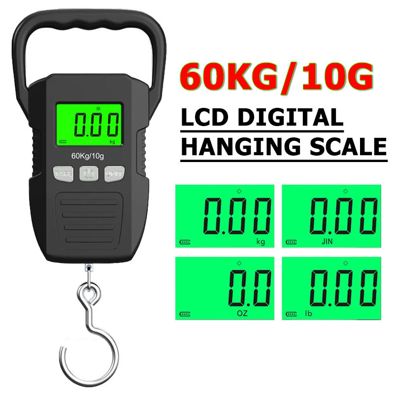 60kg/10g LCD Digital Hanging S – обзор и цена Tape Dispenser Weighted
