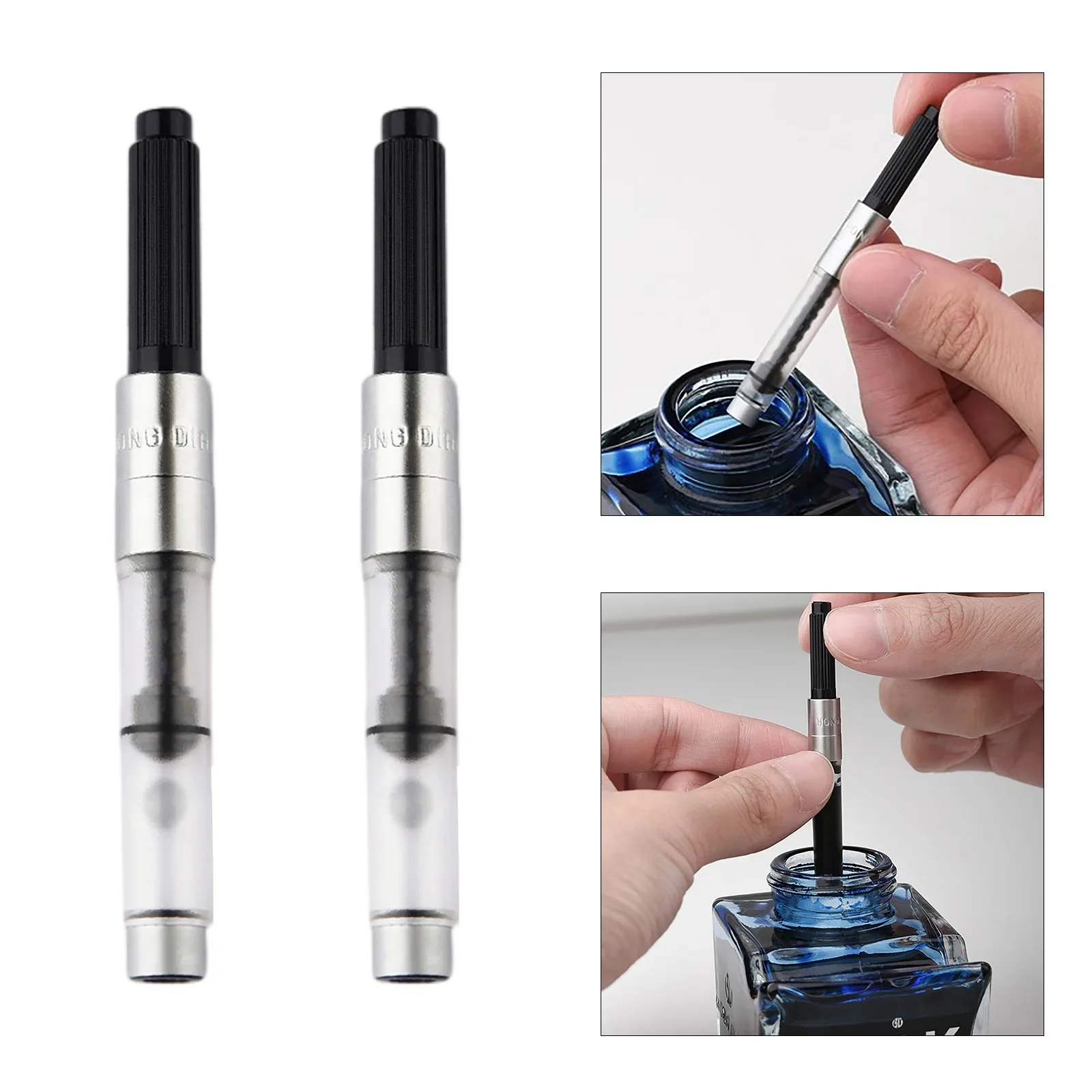 2pcs Rotary ink Absorber Fille – обзор и цена Fountain Pen Bottled Ink