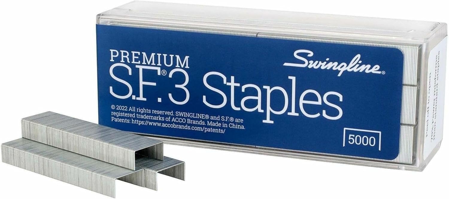Swingline Staples, S.F. 3, Pre – обзор и цена Stapler Half Strip