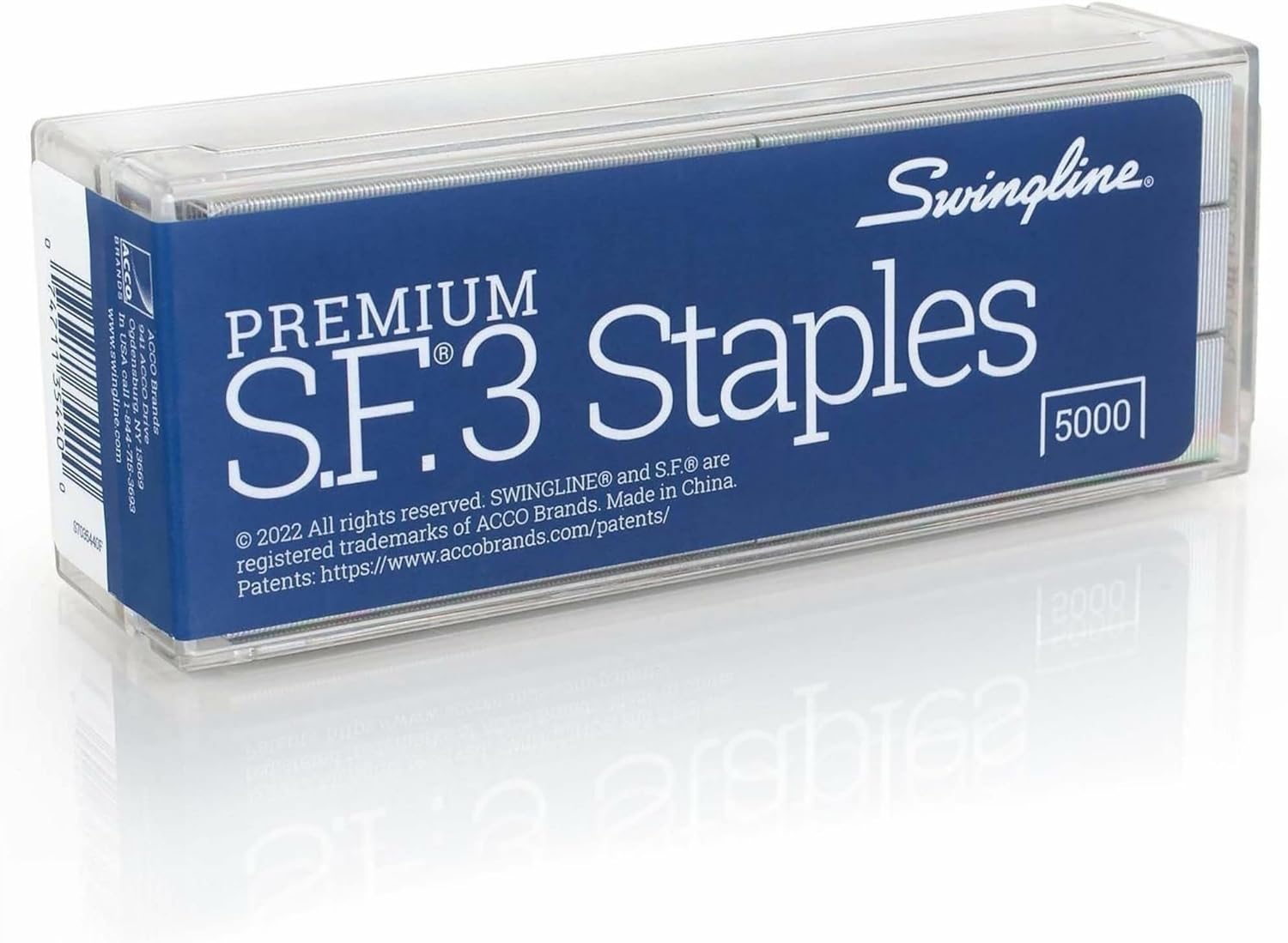 Swingline Staples, S.F. 3, Pre – обзор и цена Stapler Half Strip