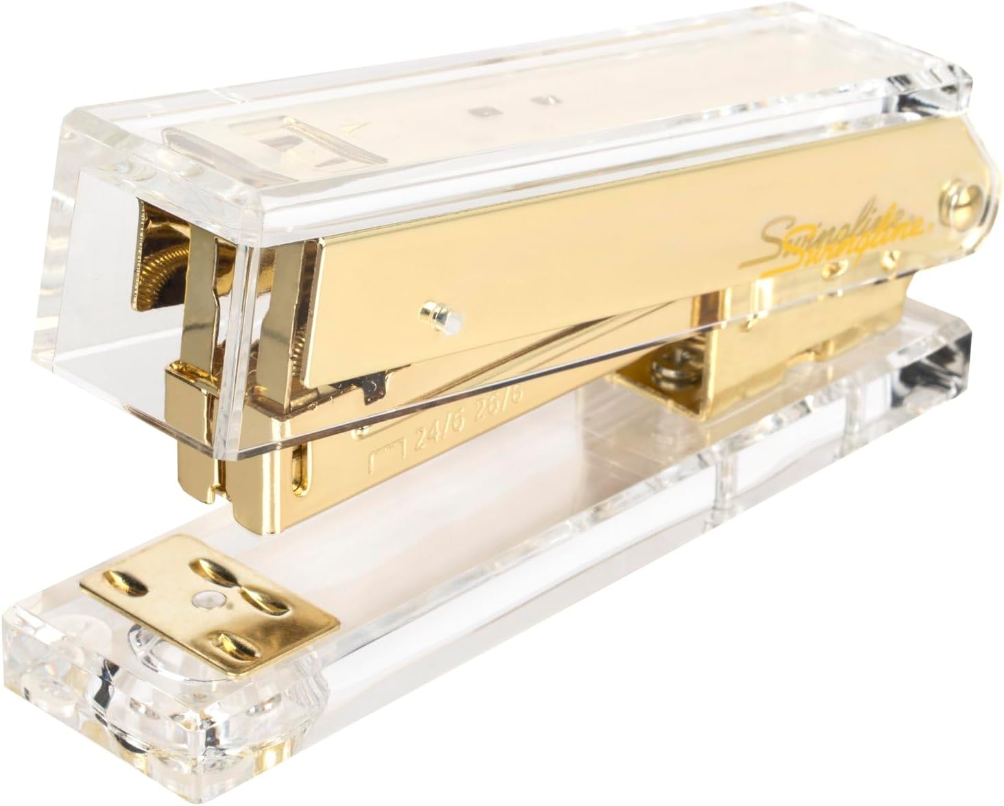 Clear Acrylic Gold Stapler, 20 – обзор и цена Stapler Half Strip