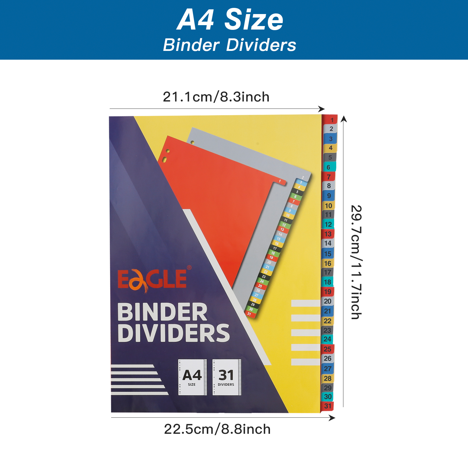 EAGLE A4 Binder Index Divider  – обзор и цена Tab Divider A4