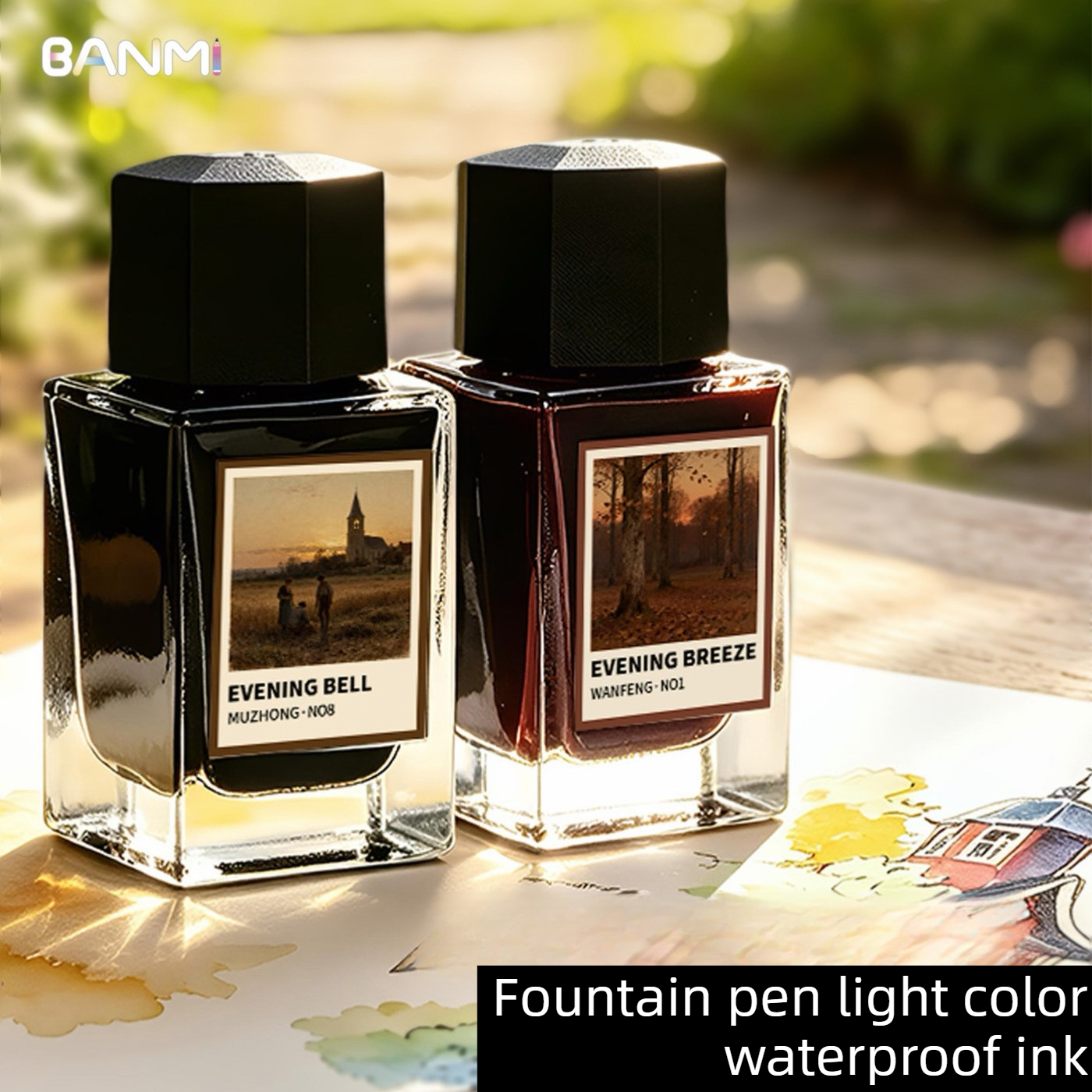 BANMI 10 Color Fountain Pens I – обзор и цена Fountain Pen Bottled Ink