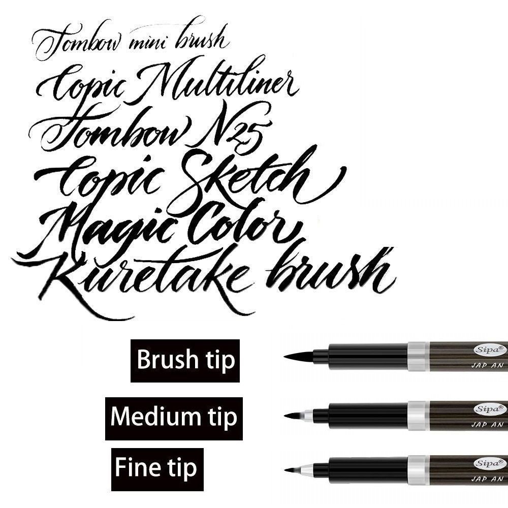 3pcs Calligraphy Pen Set Fine  – обзор и цена Correction Pen Fine