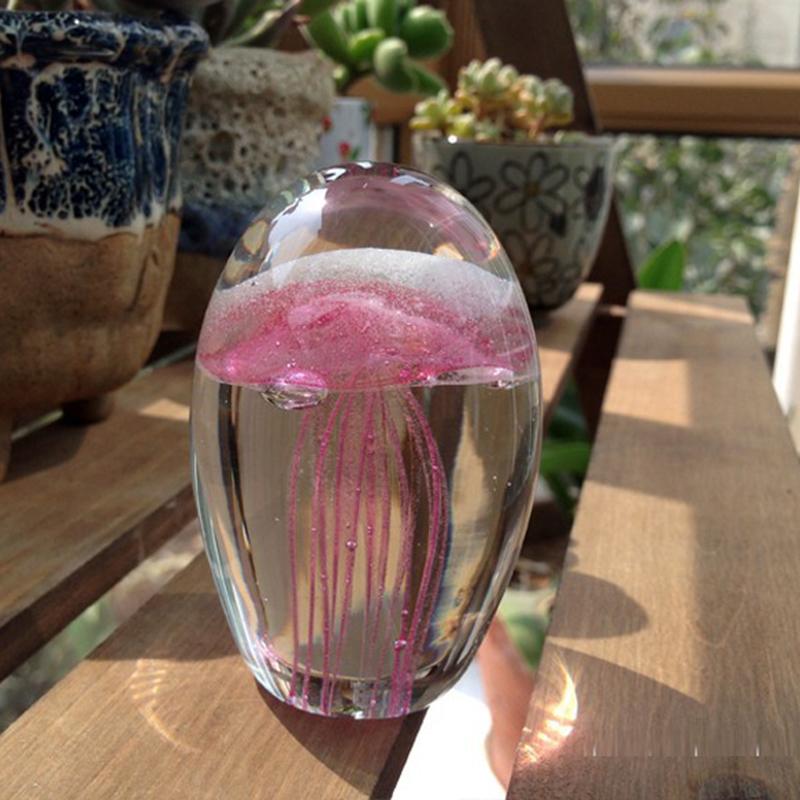 Miniature 3D Jellyfish Crystal – обзор и цена Paper Weight Crystal