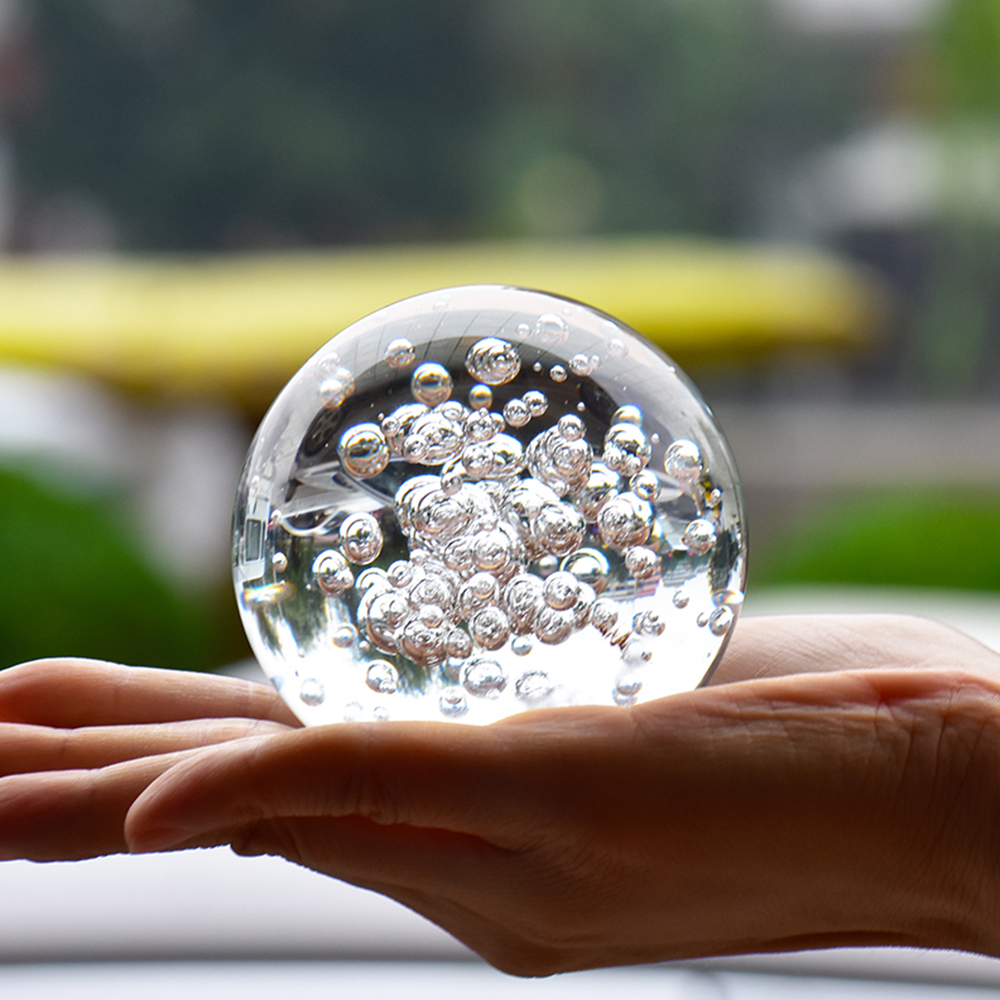 40/60/80MM Clear Bubble Crysta – обзор и цена Paper Weight Crystal
