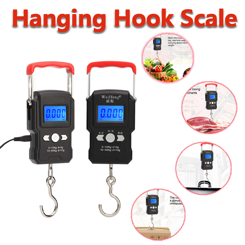 Portable Hanging Hook Scale 50 – обзор и цена Tape Dispenser Weighted