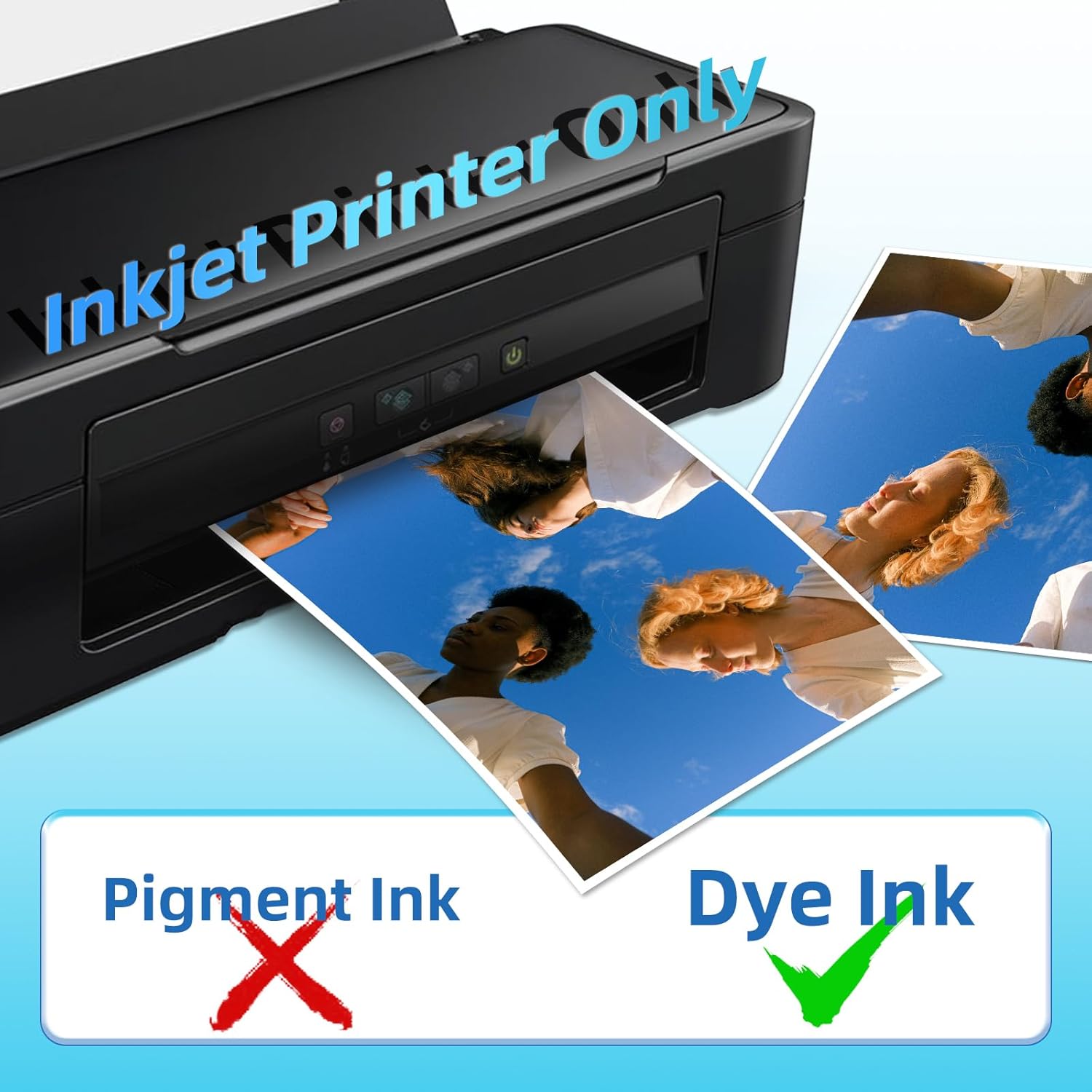 Waterproof Glossy Photo Paper  – обзор и цена Ink Blotter Paper