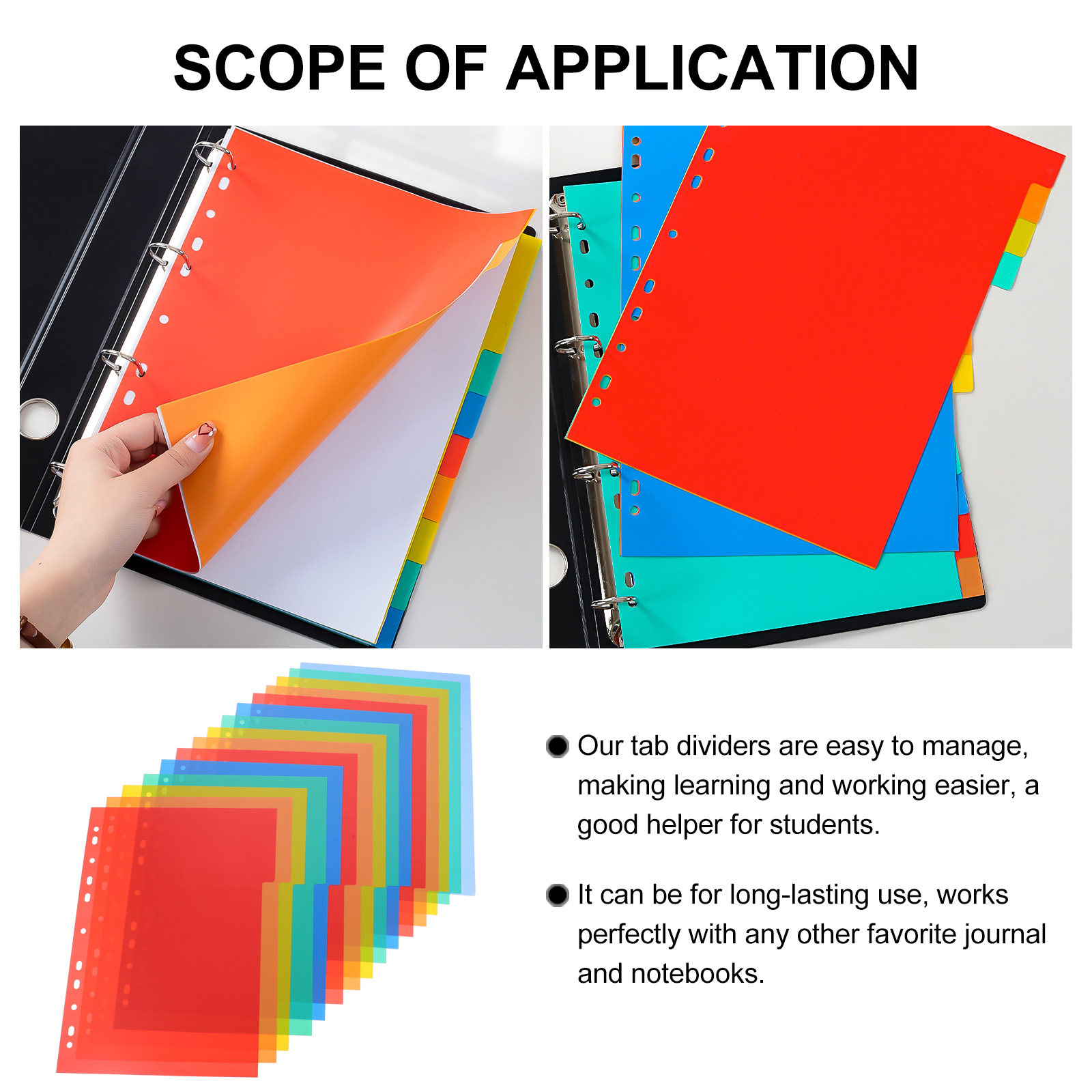 1Set Index Binder Dividers A4  – обзор и цена Tab Divider A4