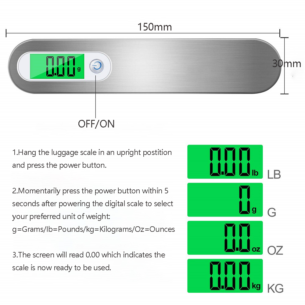 Portable Digital Hanging Scale – обзор и цена Tape Dispenser Weighted