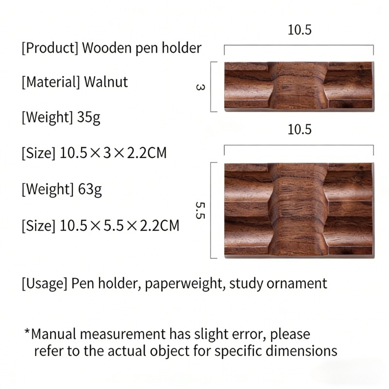 Walnut Wood Pen Holder Stand f – обзор и цена Pen Rest Single