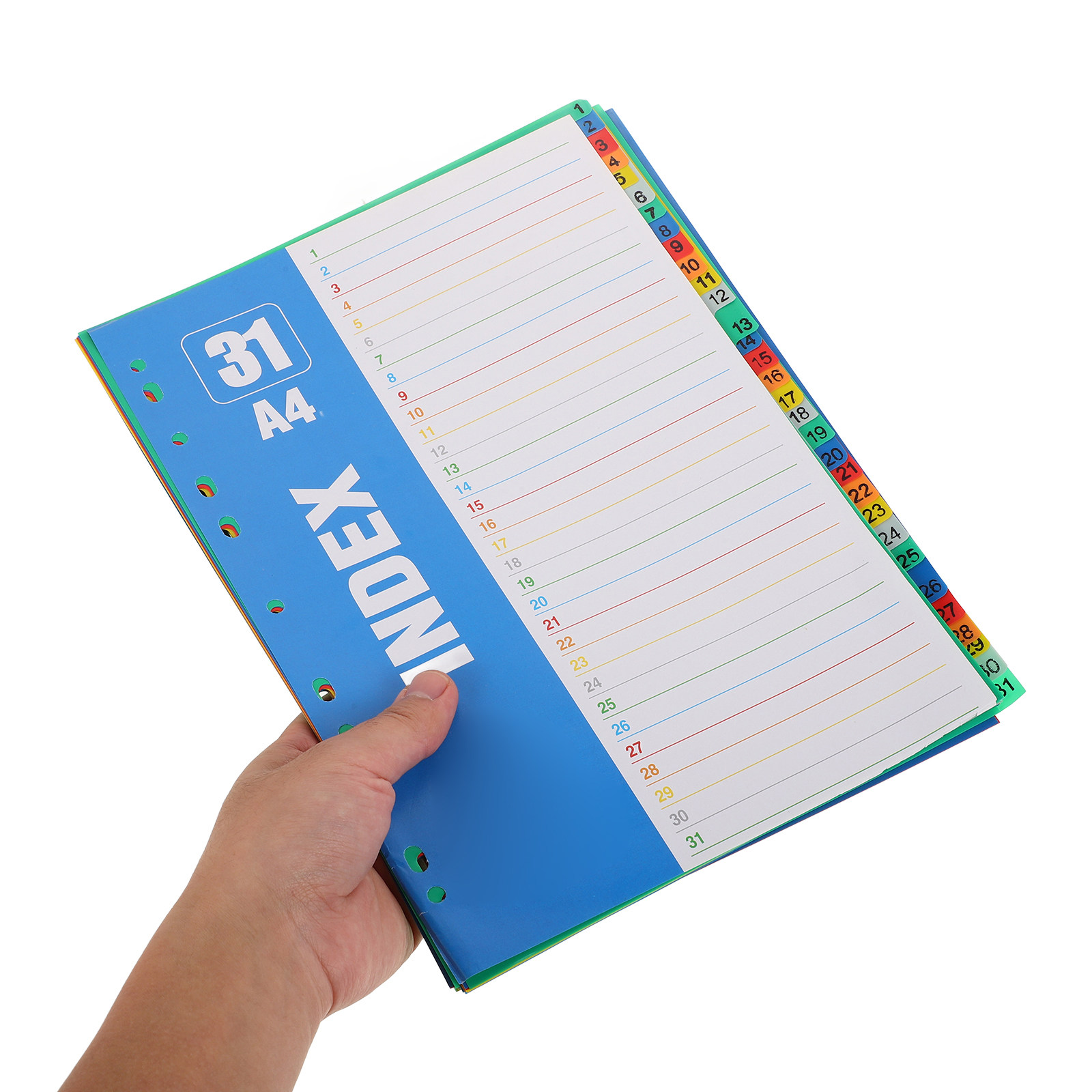 1Set A4 11-Hole PP Index Divid – обзор и цена Tab Divider A4