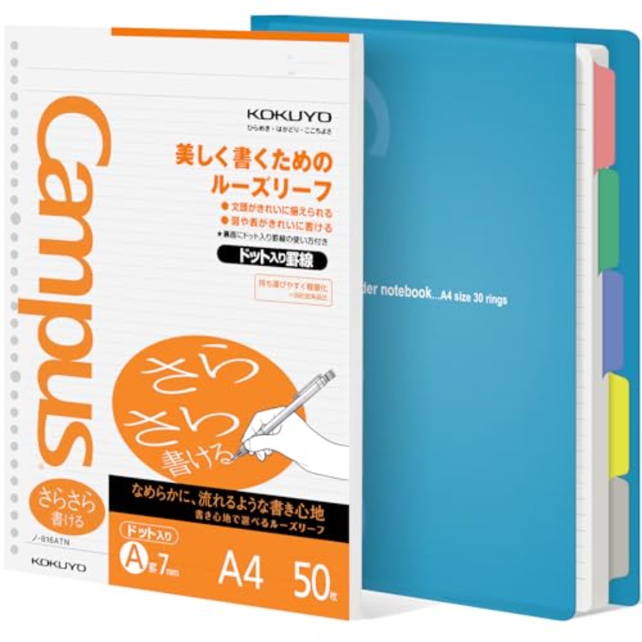 5 Subject Spiral Notebook, Cam – обзор и цена Tab Divider A4