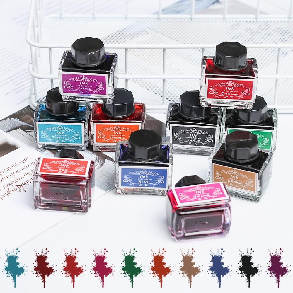 Carbon-free Ink For Fountain P – обзор и цена Fountain Pen Bottled Ink