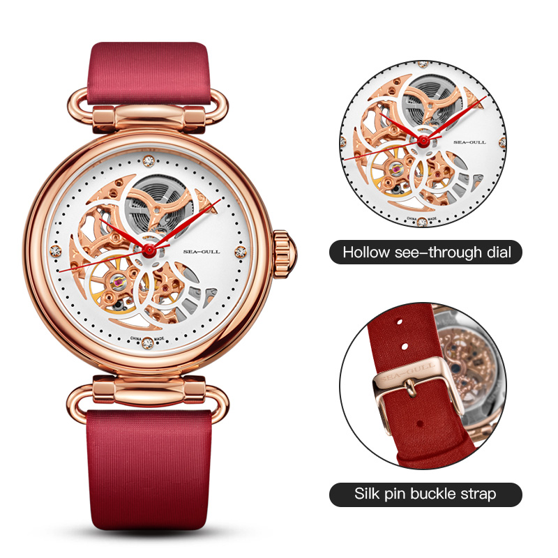 Seagull Openwork Dial Mechanic – обзор и цена Paper Weight Crystal