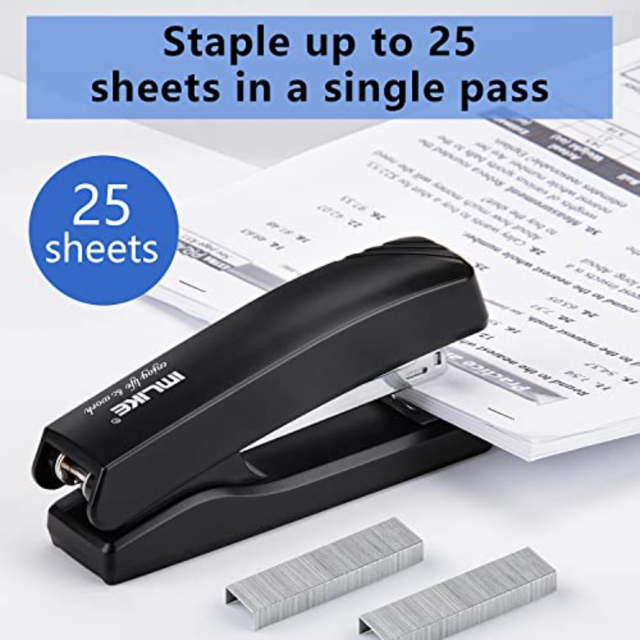 Desktop Office Stapler with 20 – обзор и цена Stapler Half Strip