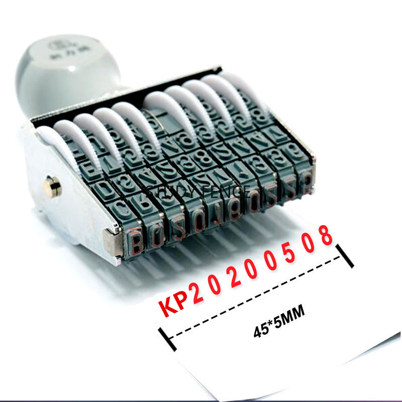 1pc Letter and Number Date Sta – обзор и цена Rubber Date Stamp