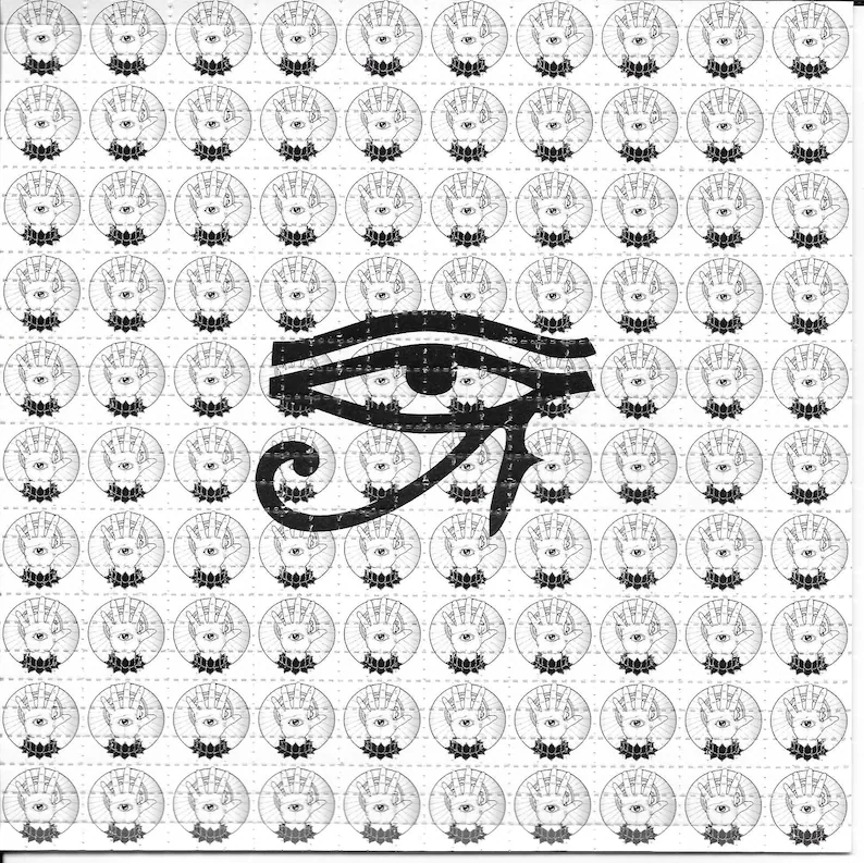 Eye of Providence Psychedelic  – обзор и цена Ink Blotter Paper