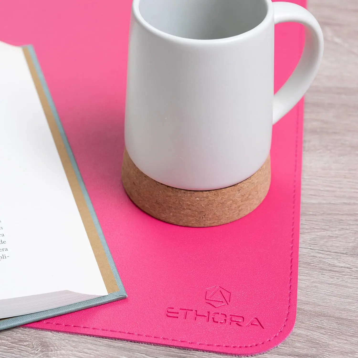 Desk Mat with Non-Slip Suede B – обзор и цена Leather Desk Pad