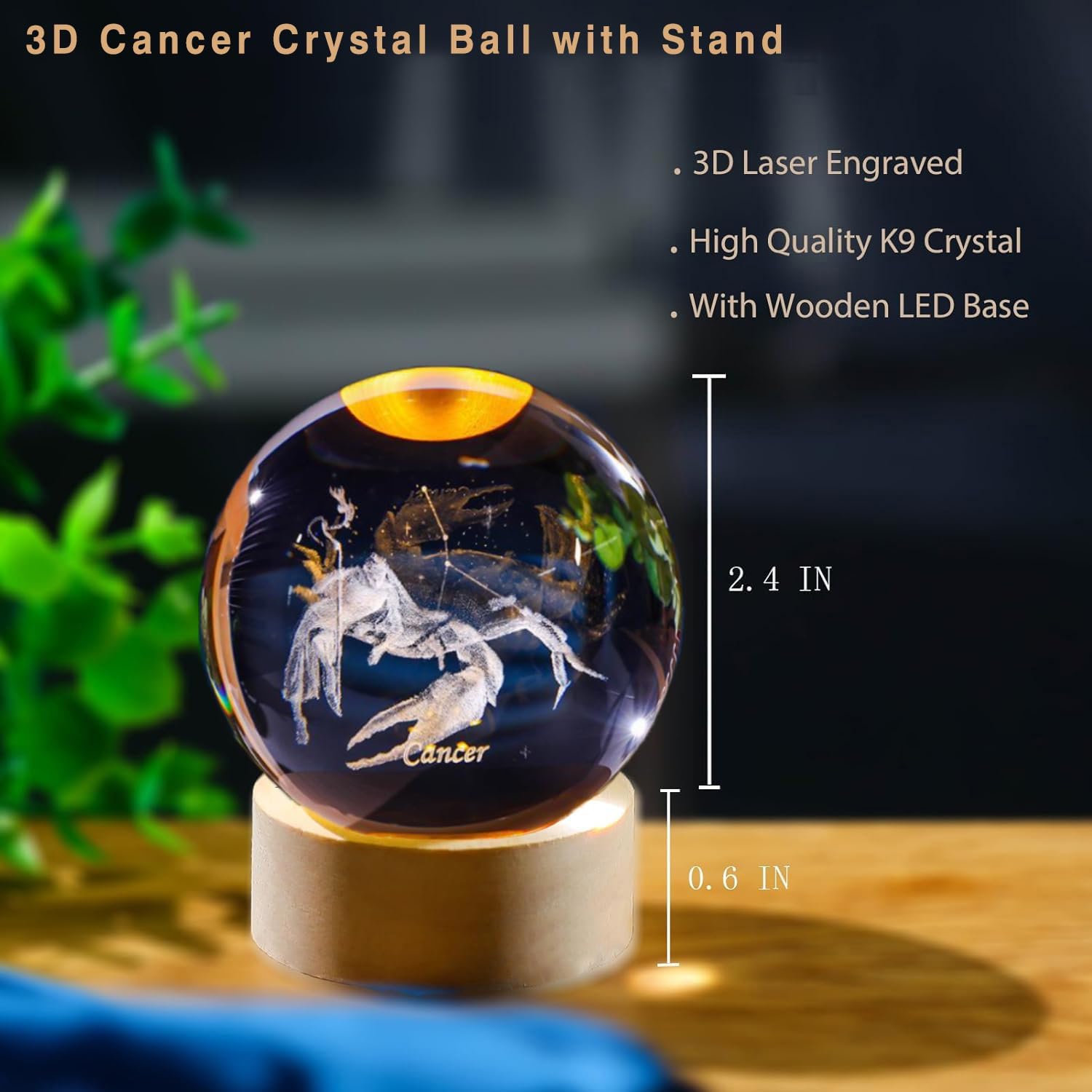 3D Cancer Constellation Crysta – обзор и цена Paper Weight Crystal