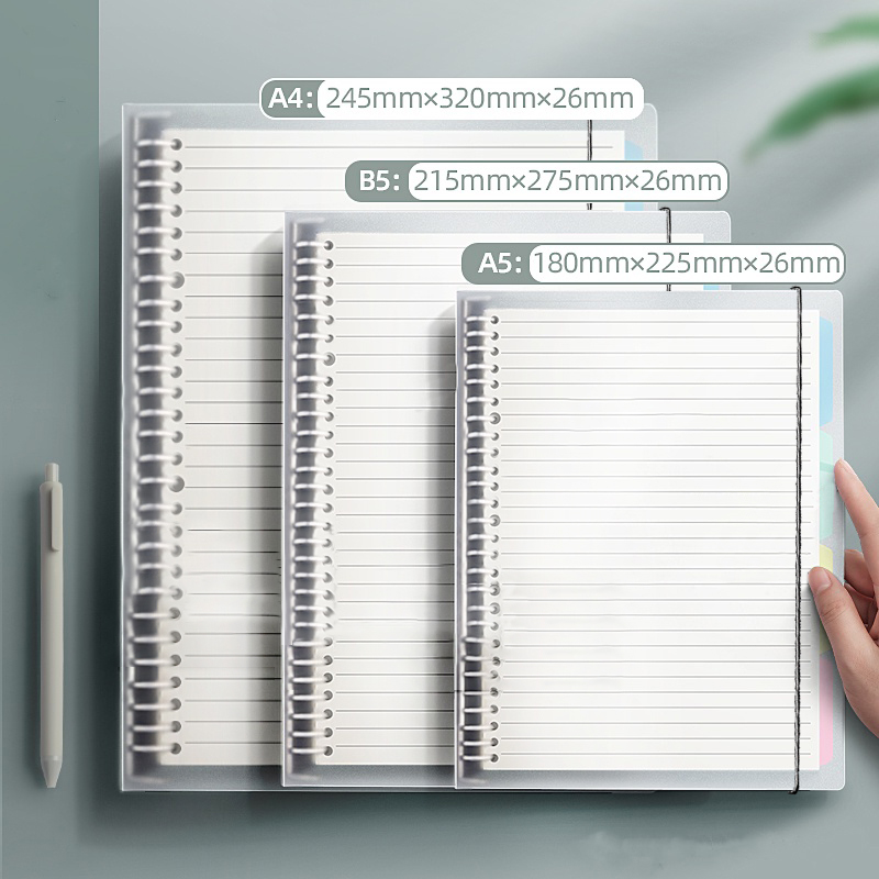 A5/B5/A4 Binder Notebooks Loos – обзор и цена Binder A4 Lever