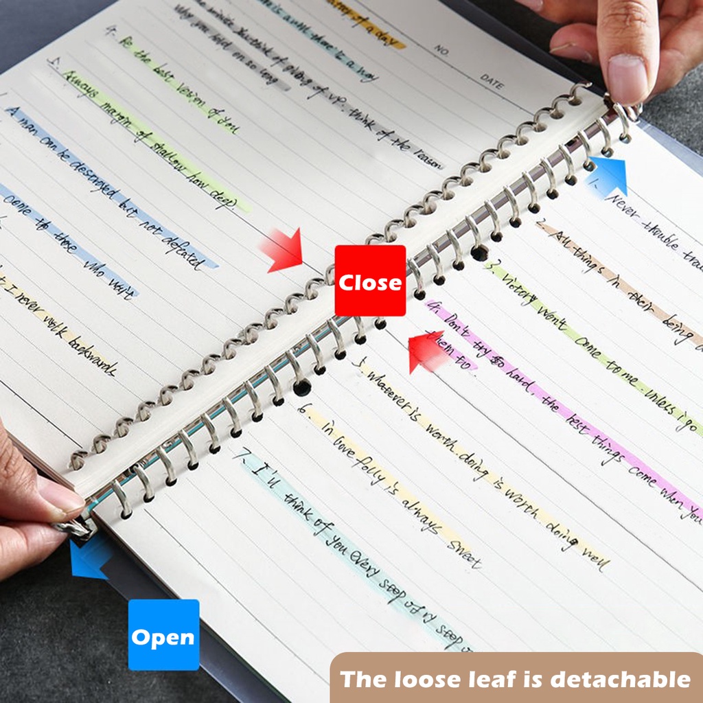 A5/B5/A4 Binder Notebooks Loos – обзор и цена Binder A4 Lever