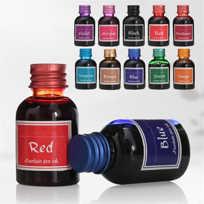 10 Colors 1 Bottle Pure Colorf – обзор и цена Fountain Pen Bottled Ink