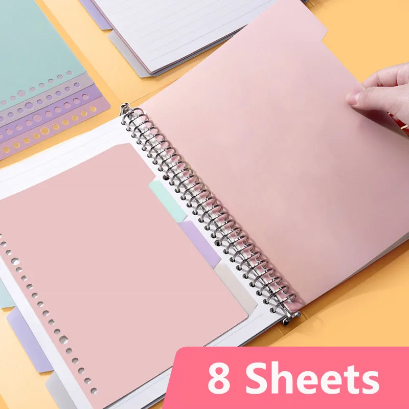 Colorful Dividers for A5 Plann – обзор и цена Tab Divider A4