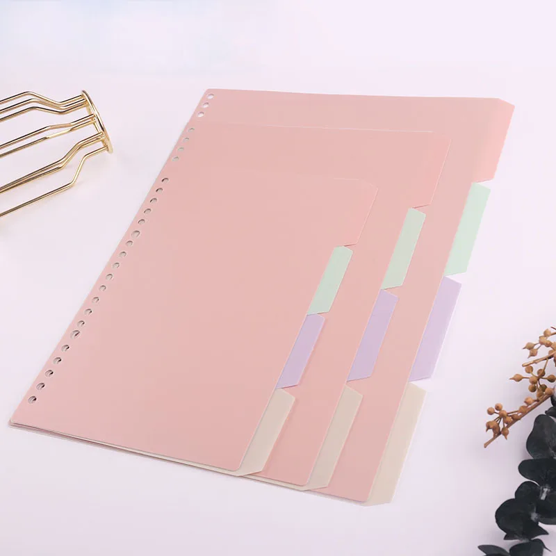 Colorful Dividers for A5 Plann – обзор и цена Tab Divider A4
