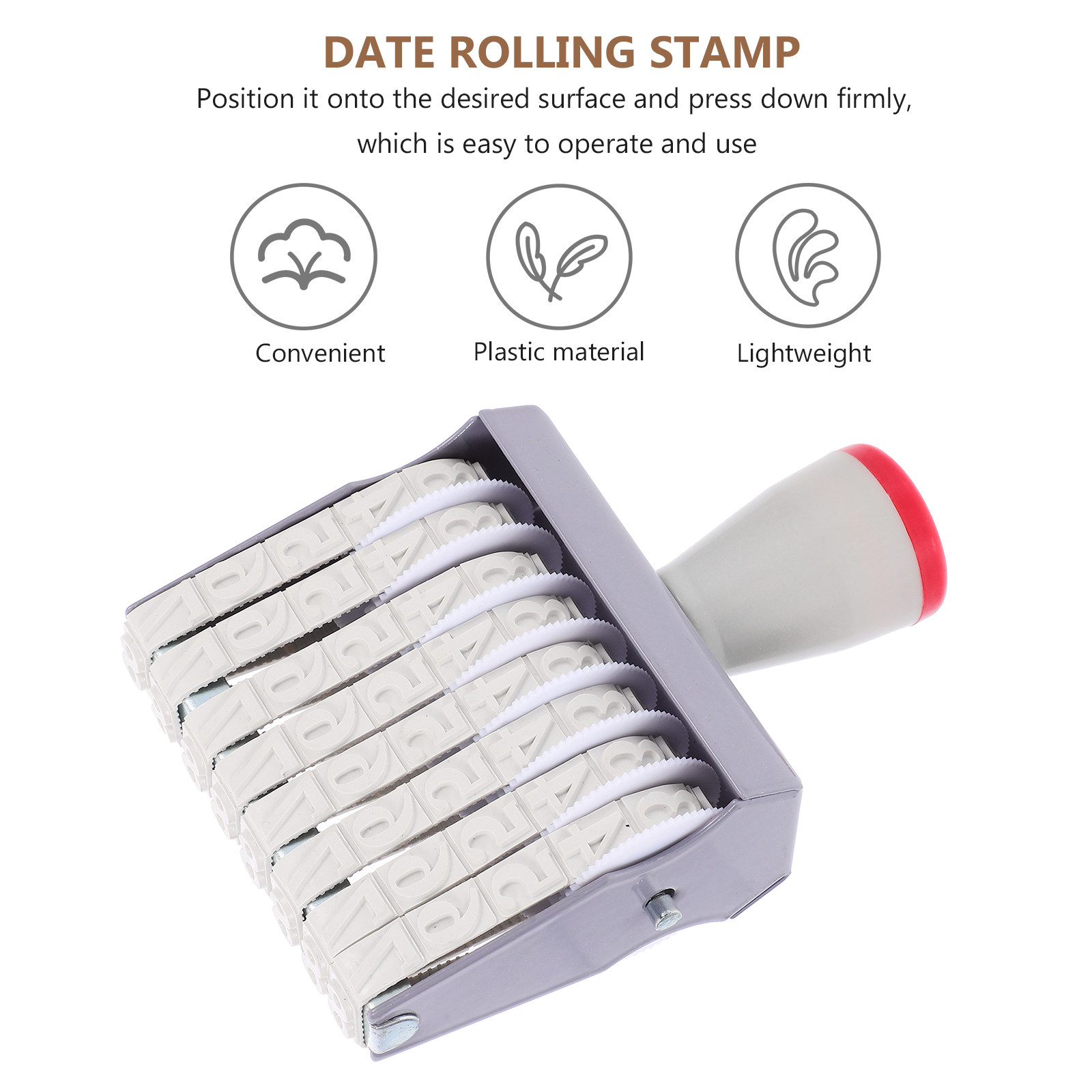 Multi-Use Date Stamper 8-Digit – обзор и цена Rubber Date Stamp