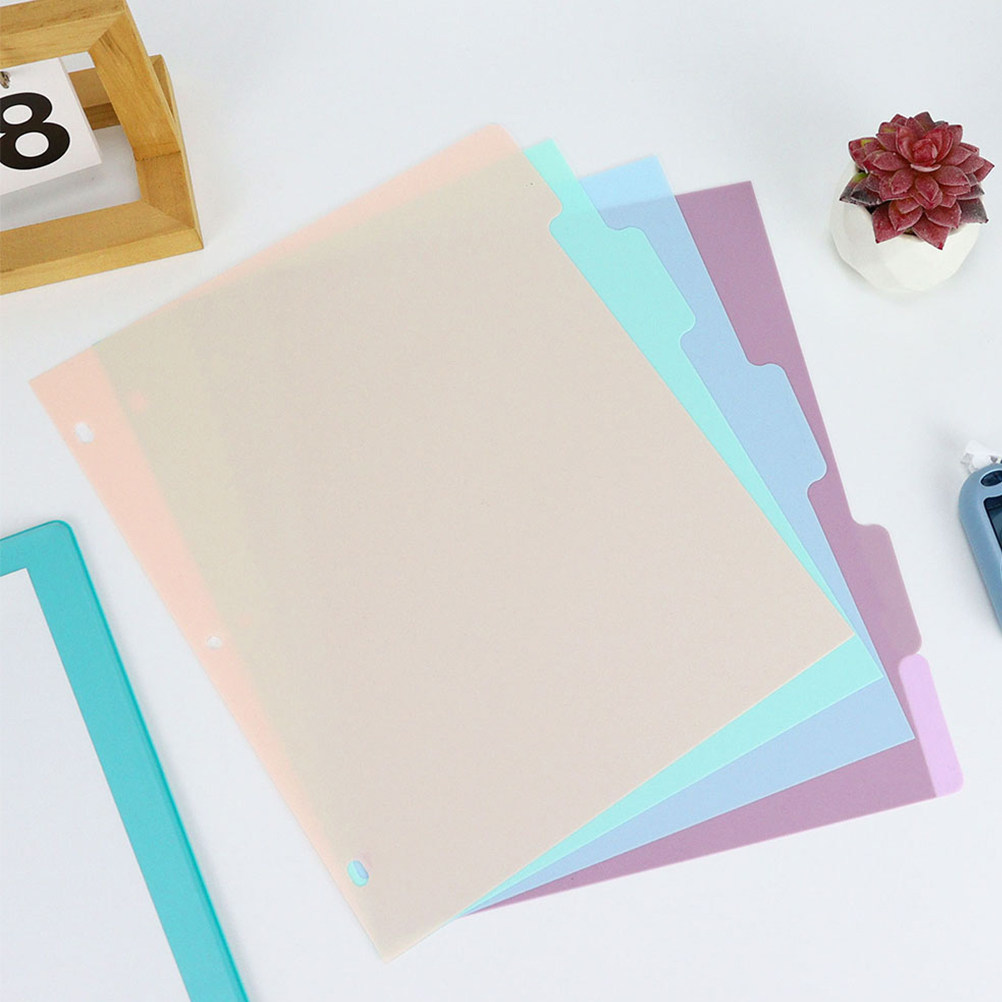 1Set Binder Dividers A4 Froste – обзор и цена Tab Divider A4