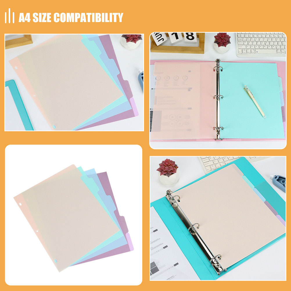 1Set Binder Dividers A4 Froste – обзор и цена Tab Divider A4
