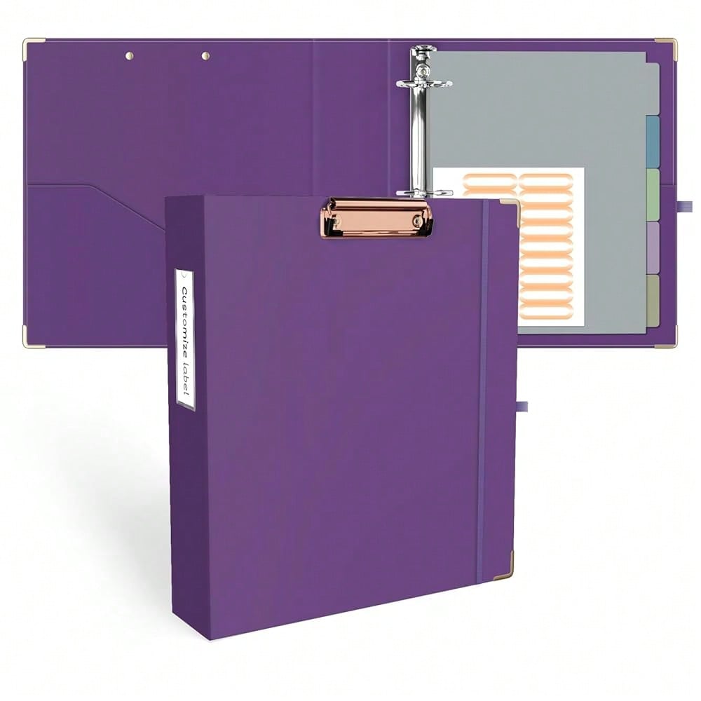 Mini 3 Ring Binder 2 Inch For  – обзор и цена Tab Divider A4