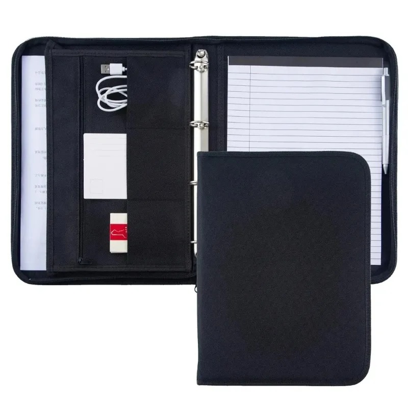 Large Black Business Portfolio – обзор и цена Binder A4 Lever