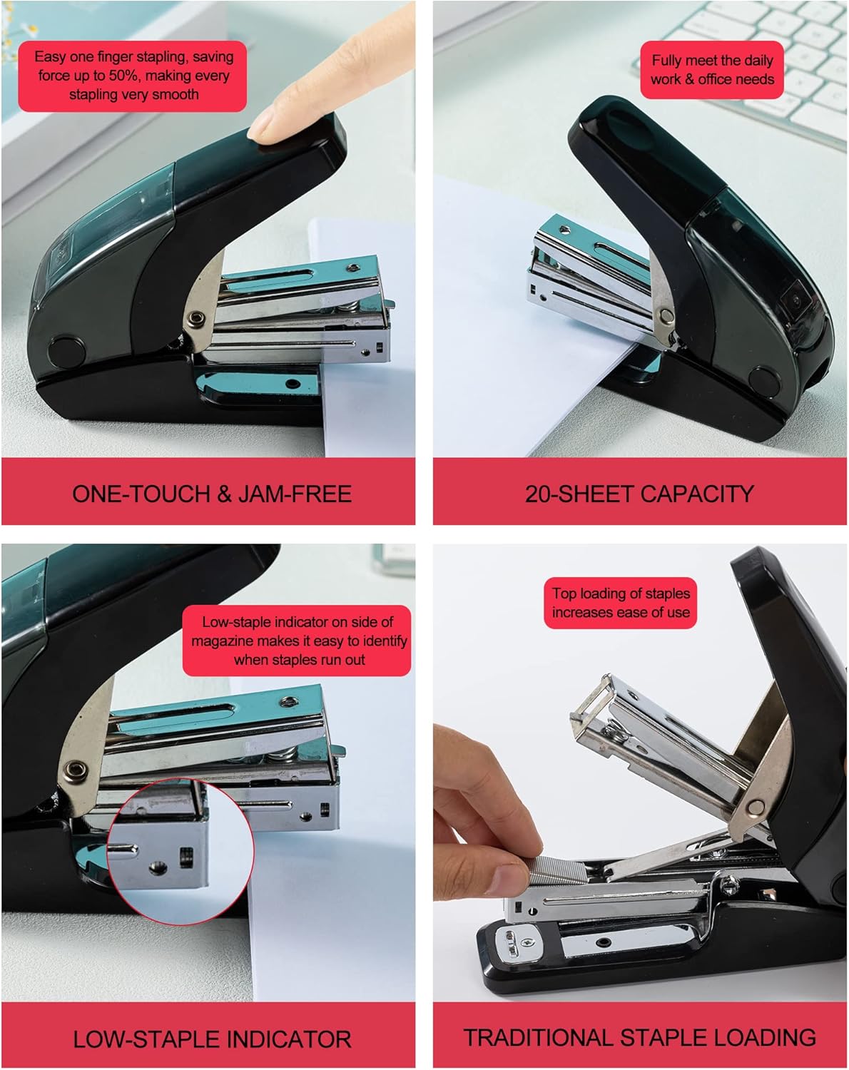 Effortless Standard Stapler Se – обзор и цена Stapler Half Strip