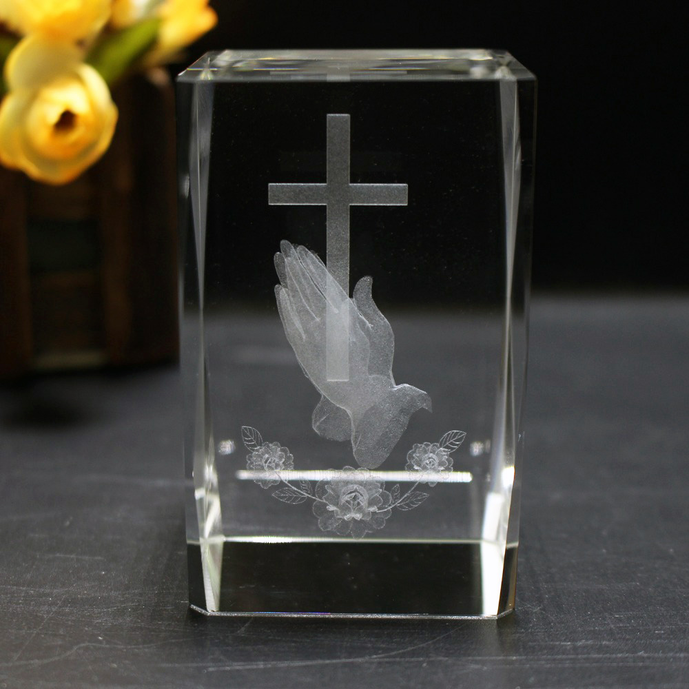 3D Laser Crystal Religious Cub – обзор и цена Paper Weight Crystal