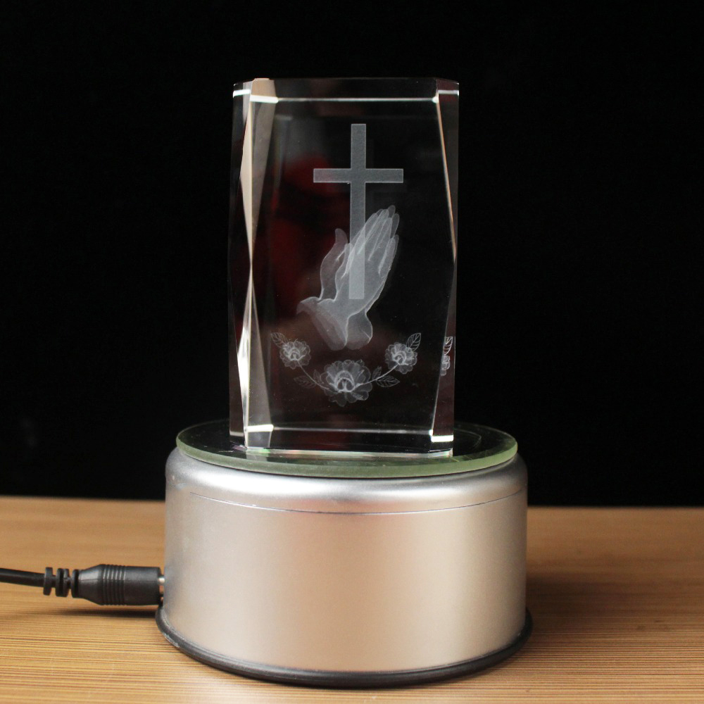 3D Laser Crystal Religious Cub – обзор и цена Paper Weight Crystal