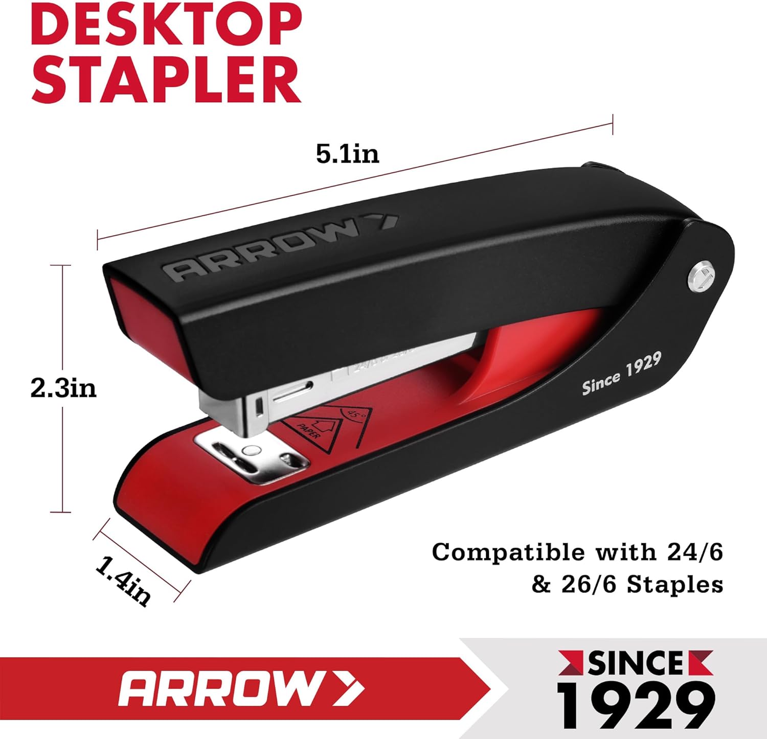 Arrow Office Stapler Set, 25 S – обзор и цена Stapler Half Strip