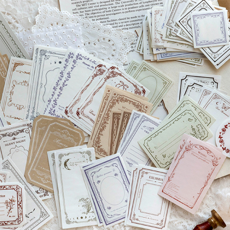 100Pcs/Pack Vintage Notes Mate – обзор и цена Ink Blotter Paper