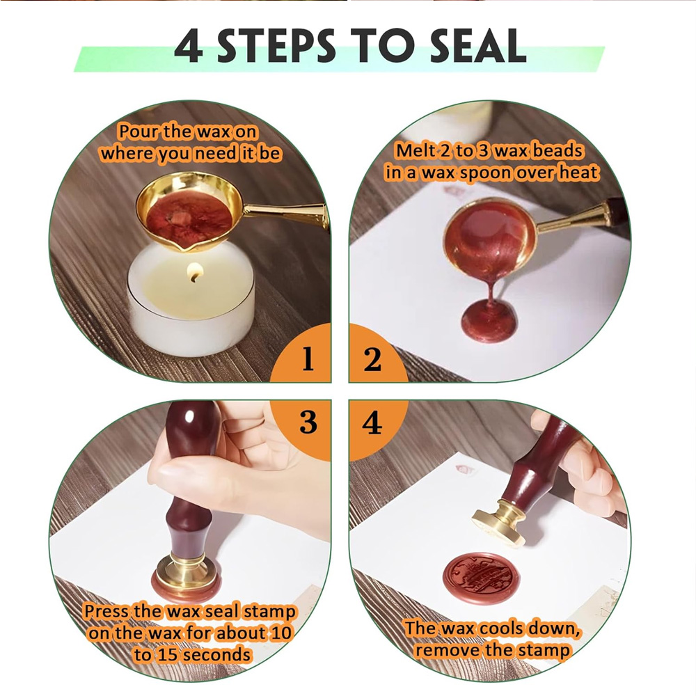 20pcs/set Wax Seal Stamp Set w – обзор и цена Wax Seal Stamp Set