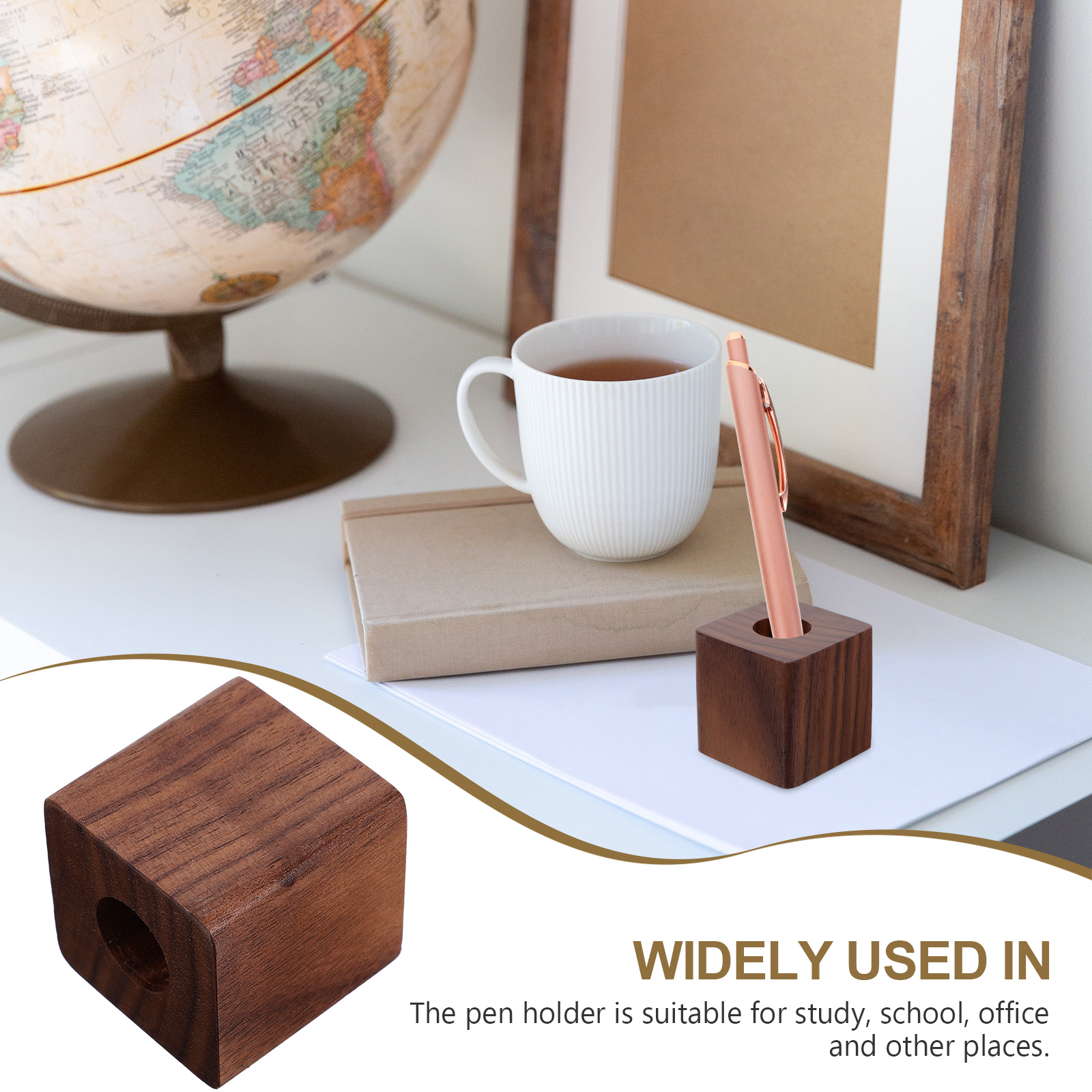 Walnut Pen Stand Single Holder – обзор и цена Pen Rest Single