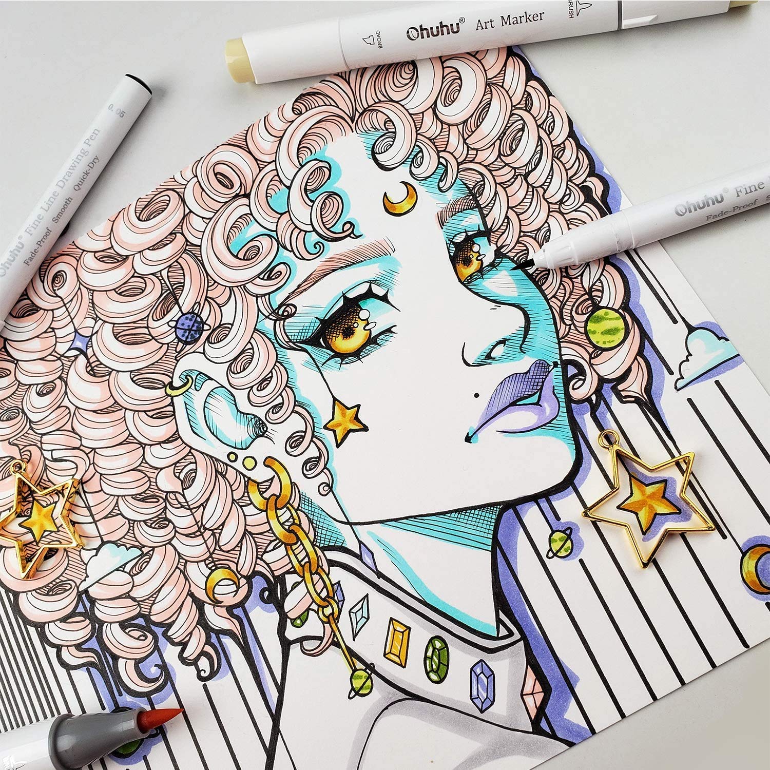 Ohuhu Micro Pen Fineliner Draw – обзор и цена Correction Pen Fine
