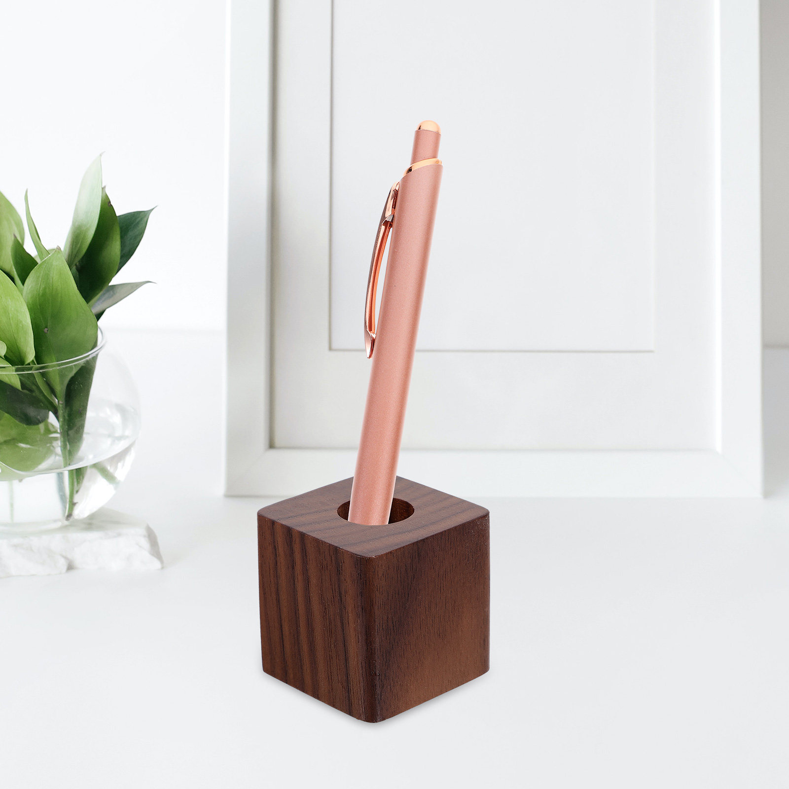 Single Wood Pen Holder Walnut  – обзор и цена Pen Rest Single
