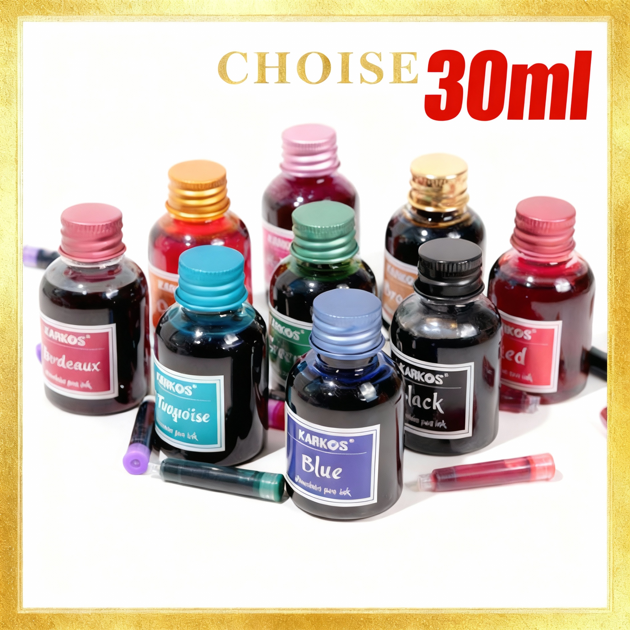 Pure Black Colorful Fountain P – обзор и цена Fountain Pen Bottled Ink