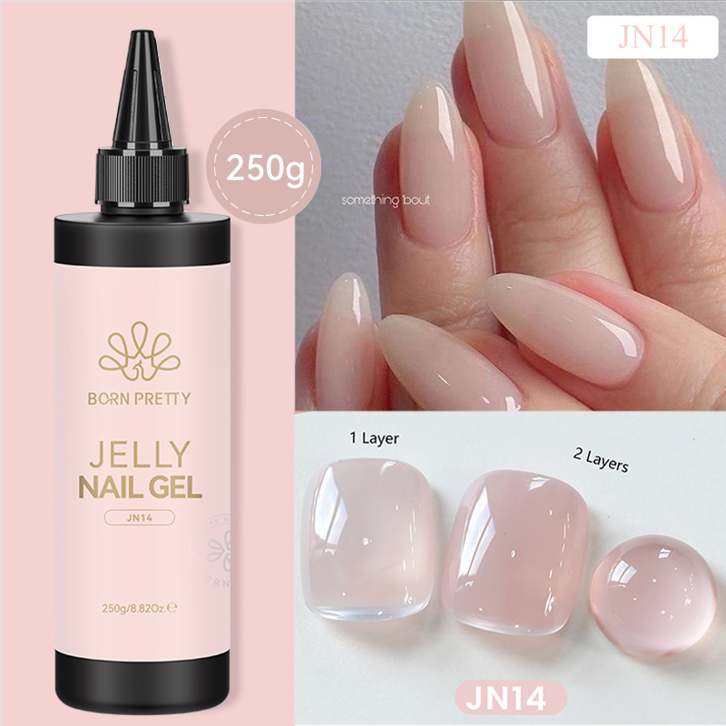 BORN PRETTY 250g Jelly Milky W – обзор и цена Gel Refill Pack