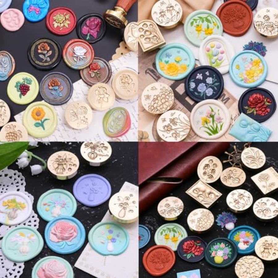 600Pcs Wax Seal Beads, Sealing – обзор и цена Wax Seal Stamp Set